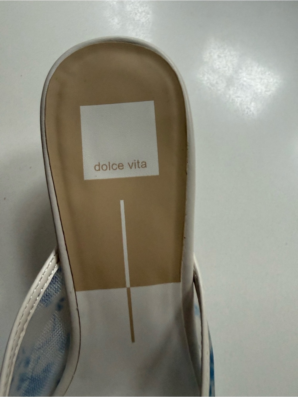 DOLCE VITA Cleo Printed Mesh Mule Heels Size 10 - NEW!❤️ - Picture 2 of 6